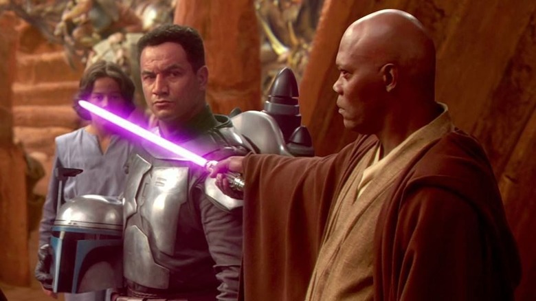 Boba Fett, Jango Fett, and Mace Windu