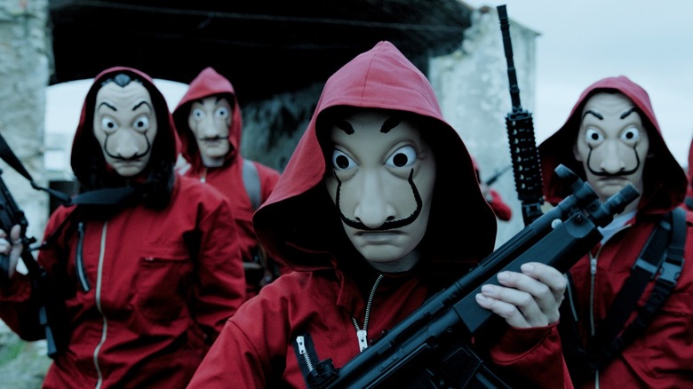 Money Heist season 5 masks 