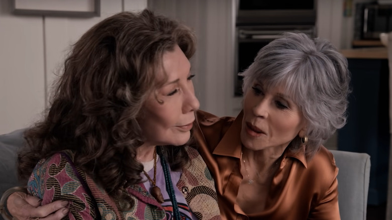 Lily Tomlin and Jane Fonda in Grace and Frankie