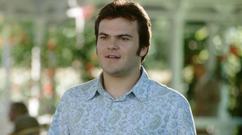 Hal (Jack Black) smiling in Shallow Hal