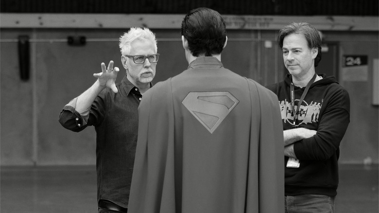 David Corinthian star James Gan, and another team member who speaks behind the scenes together and is still in Superman