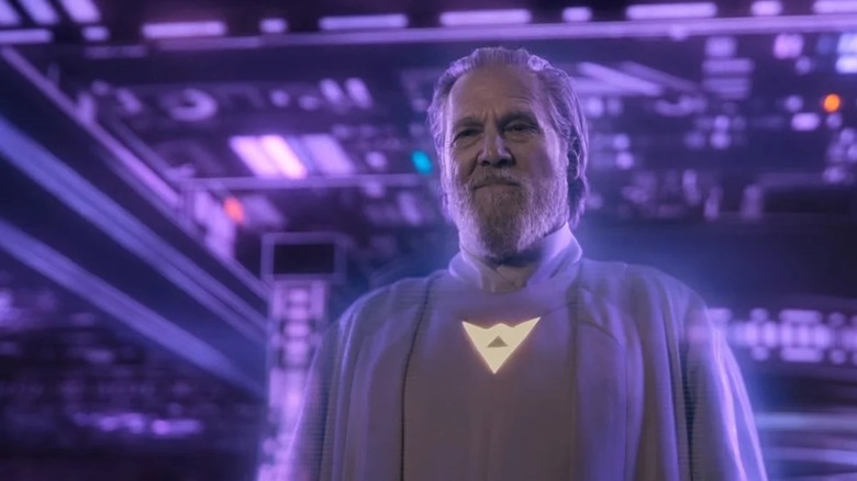 Jeff Bridges dons a robe as Flynn in Tron: Ares