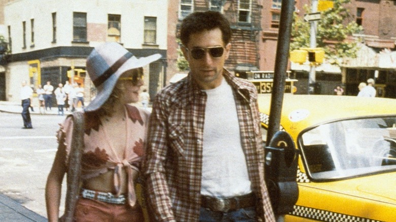 Jodie Foster and Robert De Niro in Taxi Driver