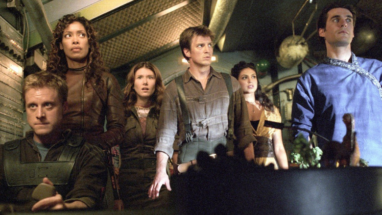 Serenity's crew in Firefly