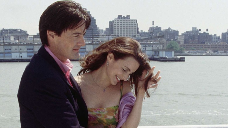 Trey and Charlotte together on a boat in Sex and the City