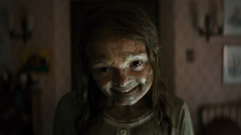Katie is all smiles in Lee Cronin's The Mummy