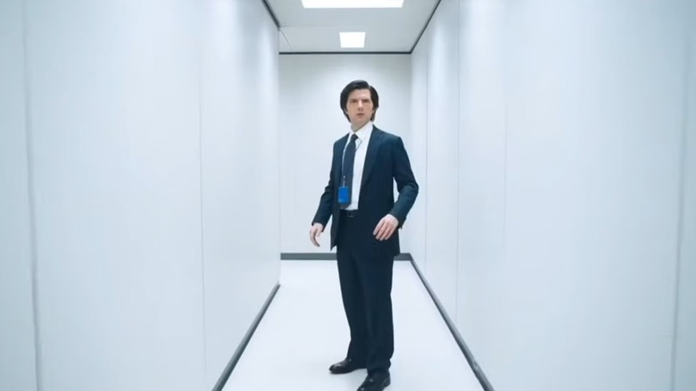 Severance, Mark in the Lumon hallways