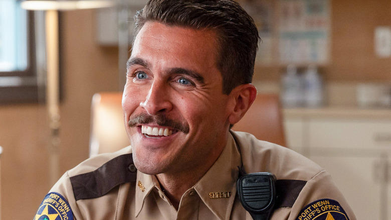 Sheriff Mark Mylow smiling in Best Medicine