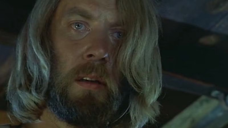Christ wearing a headset in Johnny Got His Gun.