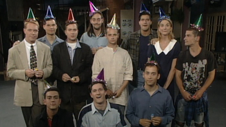 The cast of The State at the end of the MTV finale