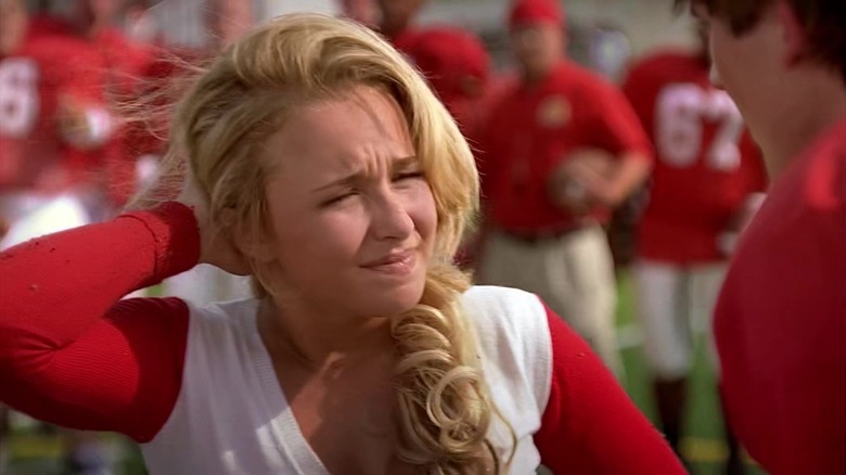 Claire Bennett looking disheveled in Heroes