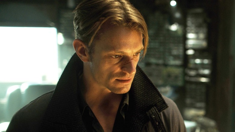 Joel Kinnaman is a brooding Takeshi Kovacs in Season 1 of Altered Carbon