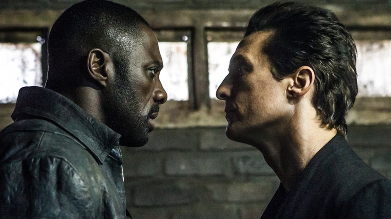 Idris Elba and Matthew McConaughey in The Dark Tower