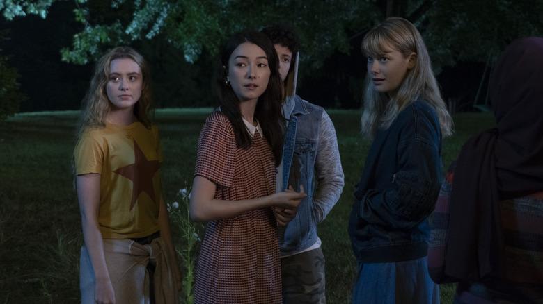 The cast of Netflix's YA series The Society