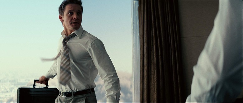 Jeremy Renner in Mission Impossible: Ghost Protocol