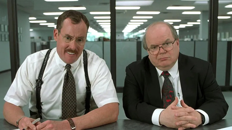 John C. McGinley Paul Willson staring