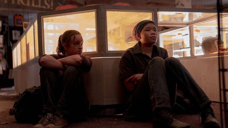 Ellie and Riley in The Last of Us