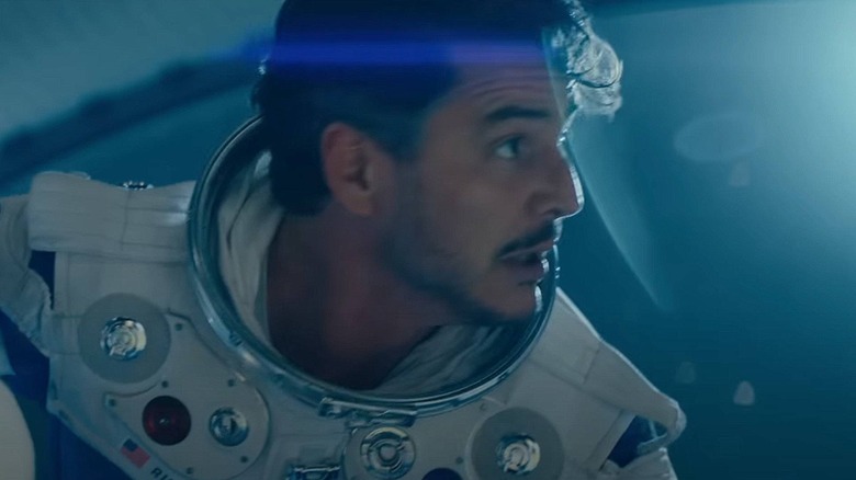 Reed Richards wearing a spacesuit in The Fantastic Four: First Step