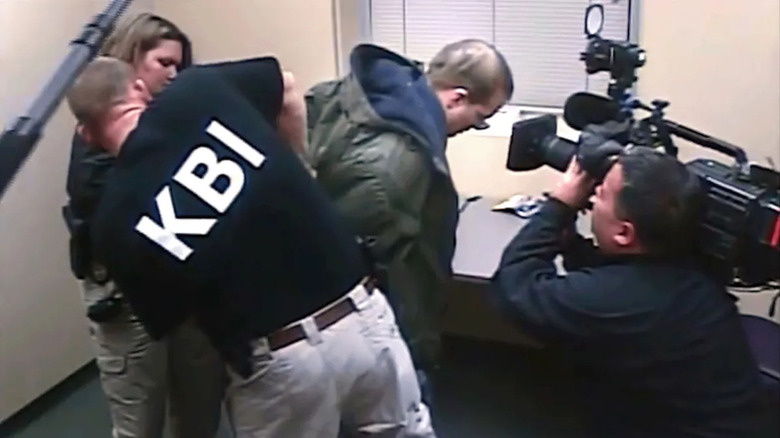 A scene from the documentary Predators