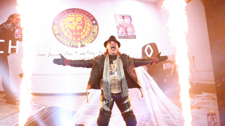 Chris Jericho as the Painmaker in NJPW from Broken Skull Sessions