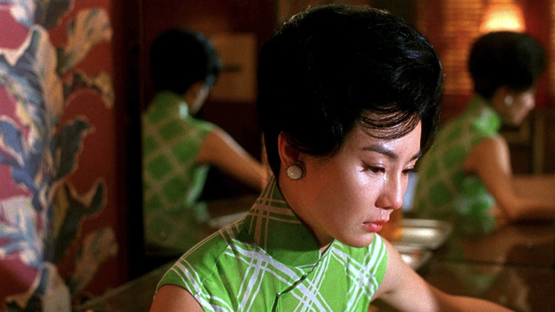 Maggie Cheung mirror shot In The Mood For Love
