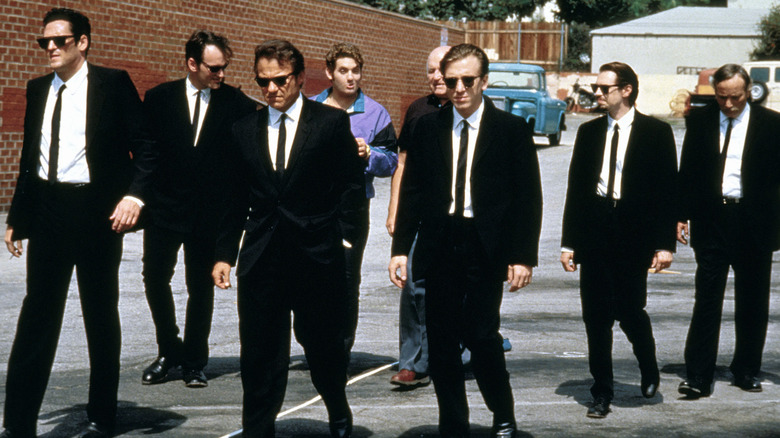 The cast of Reservoir Dogs