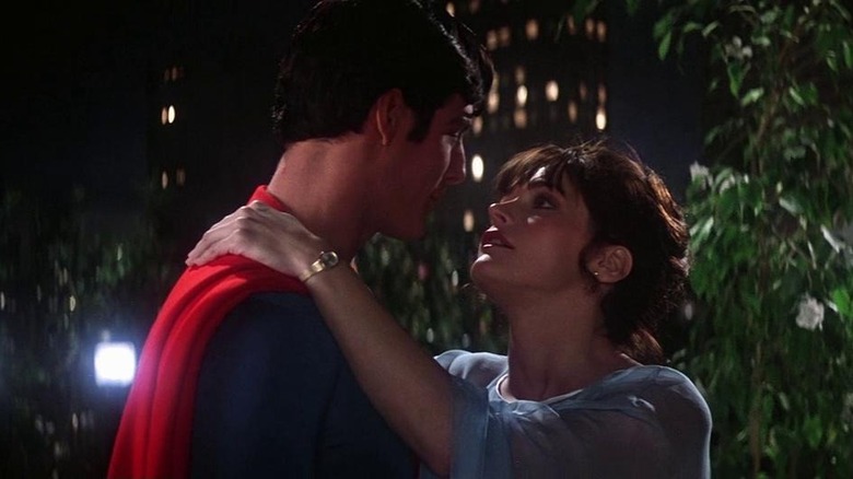 Christopher Reeve and Margot Kidder in Superman