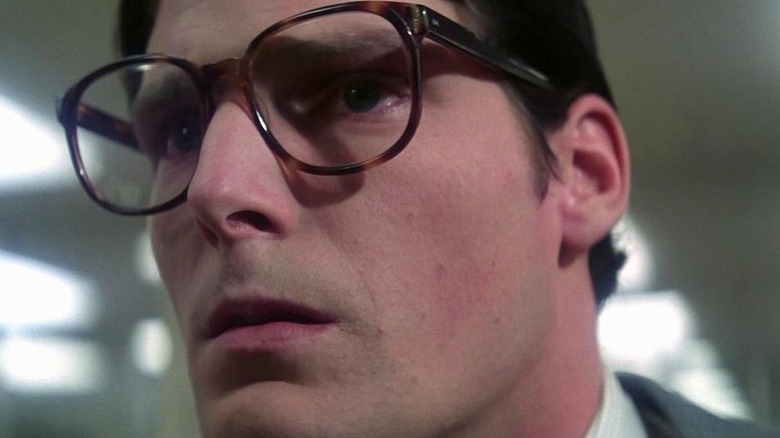 Christopher Reeve as Clark Kent in Superman