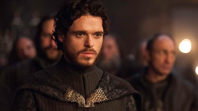 Richard Madden as Robb Stark in Game of Thrones