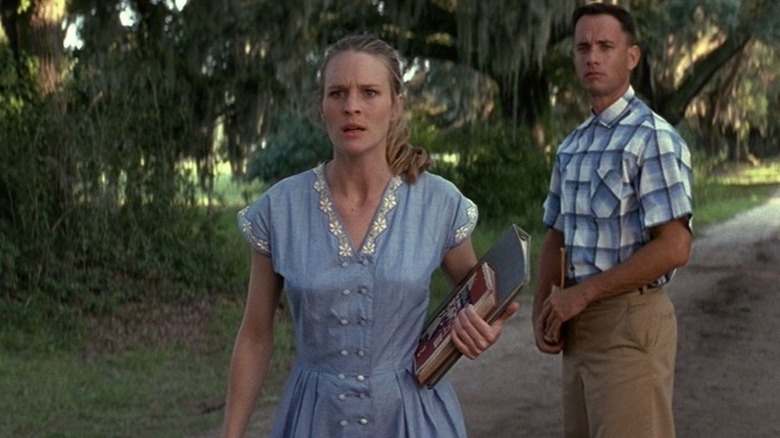 Robin Wright and Tom Hanks in Forrest Gump