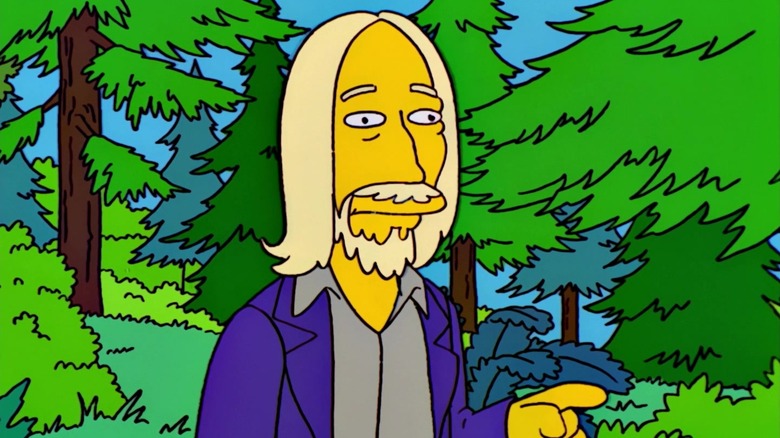 Tom Petty in the Woods, The Simpsons cartoon