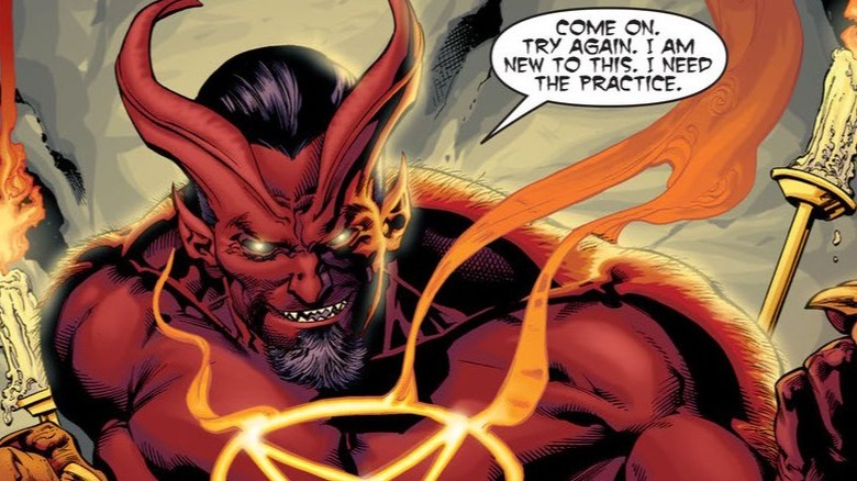The Ishmael Gregor version of Sabbac in DC Comics