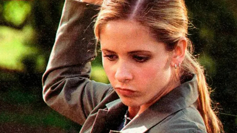 Buffy the Vampire Slayer, Buffy stabbing a monster