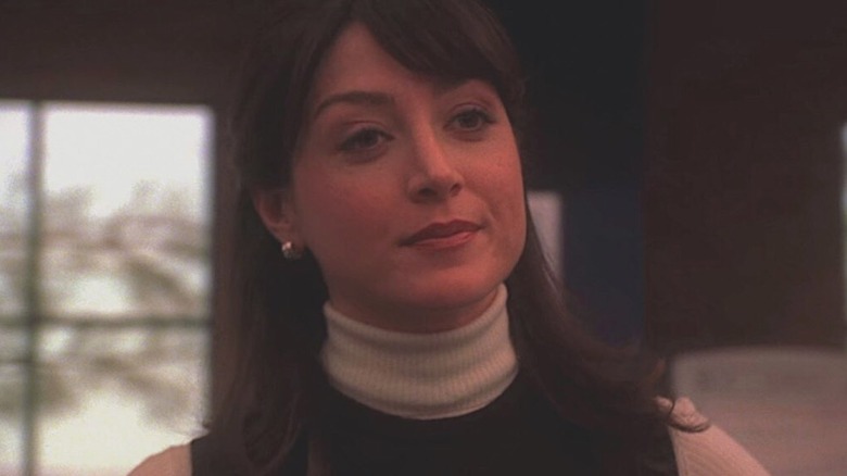 Sasha Alexander's Kate in a turtleneck in NCIS