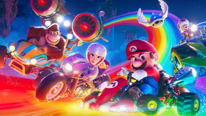 Super Mario Bros Movie Mario Kart 