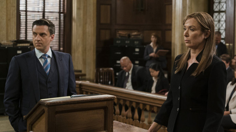 Rafael Barba and Rita Calhoun in court on Law & Order: Special Victims Unit