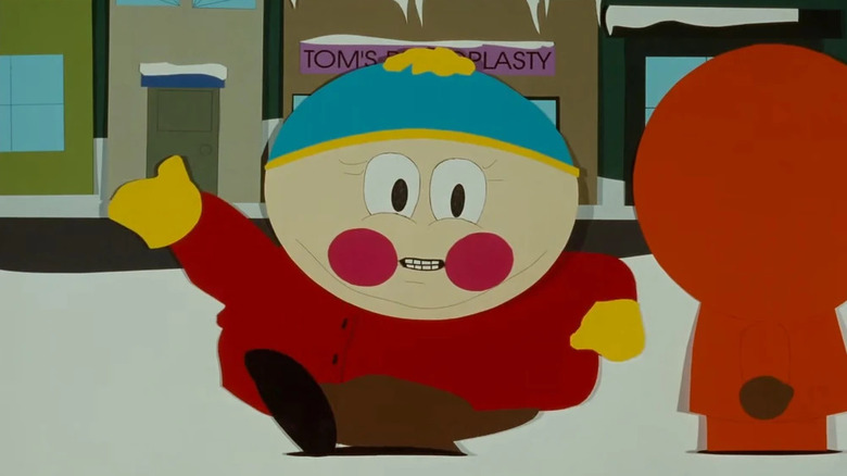 Cartman dengan wajah kewpie di salah satu episode South Park