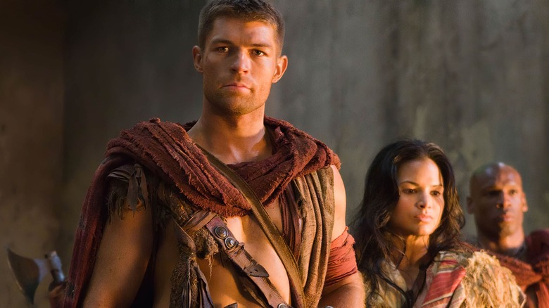 Liam McIntyre's Spartacus leads the rebellion in Season 2 of Spartacus