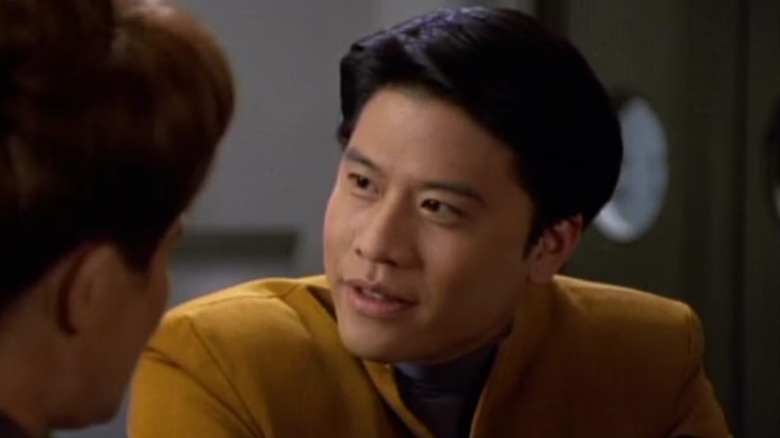 Harry Kim is a conversation on the Star Trik: Voyager