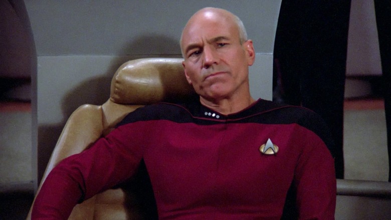 Patrick Stewart as Jean-Luc Picard in "Star Trek: The Next Generation"