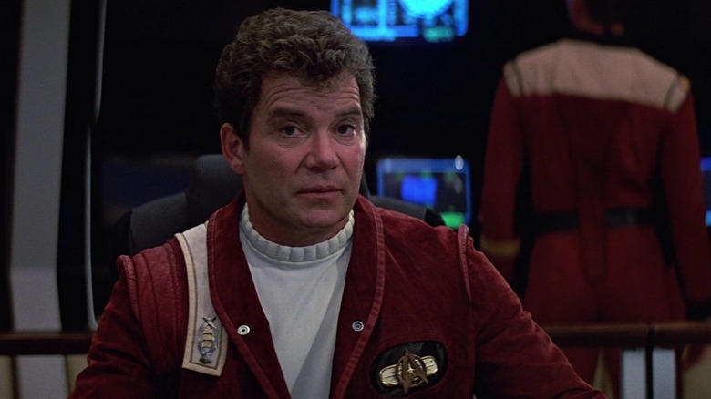 Captain Kerk on the Foundation Bridge in Star Tery Fifth: The final limits