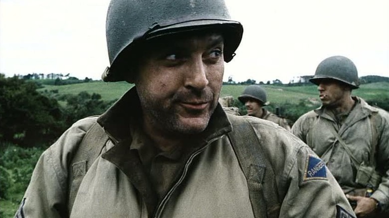 Mike Horvath looking conversational in Saving Private Ryan