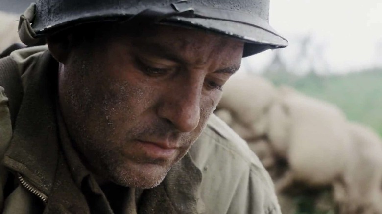 Mike Horvath, looking melancholy in Saving Private Ryan