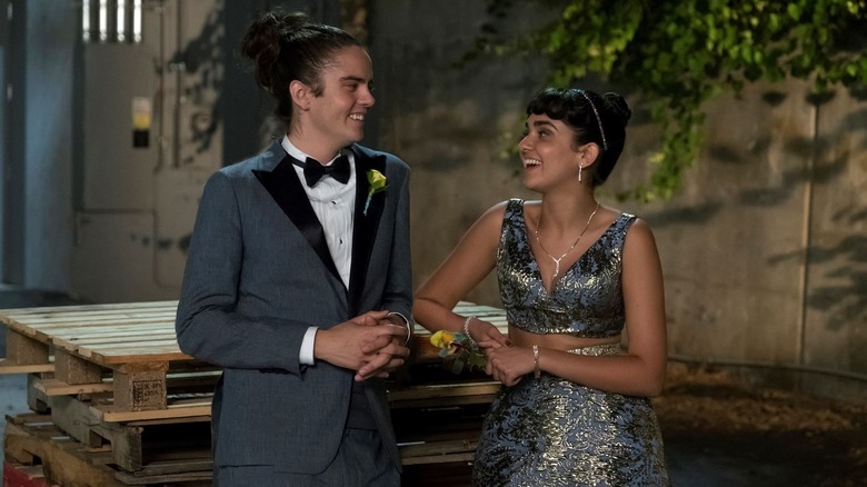 Miles Robbins and Geraldine Viswanathan in Blockers
