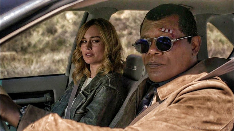 Samuel L. Jackson in Captain Marvel