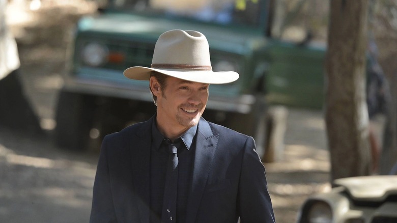 Timothy Olyphant as Raylan Givens in Justified