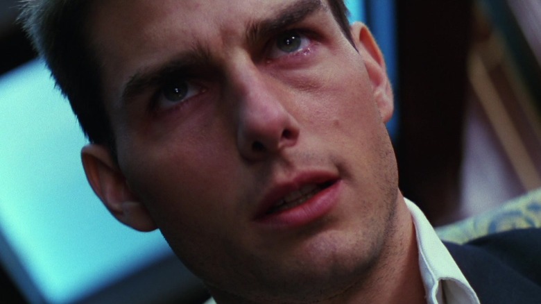 Ethan Hunt looking worried in Mission: Impossible