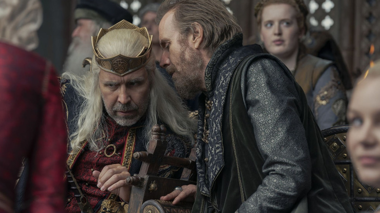 Paddy Considine and Rhys Ifans in House of the Dragon