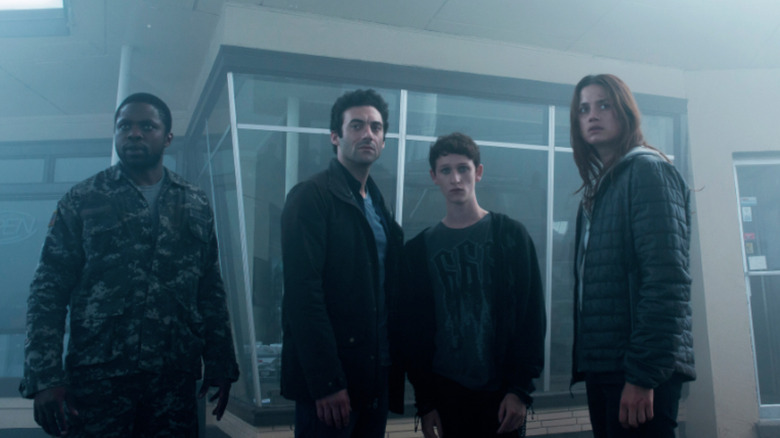 The cast of The Mist
