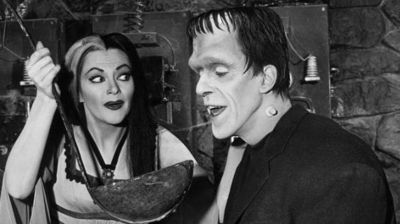 Lily and Herman Munster